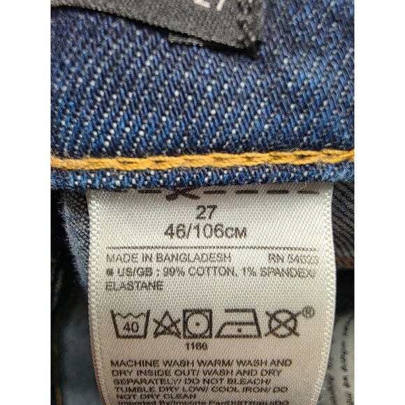 Banana Republic High-Rise Straight Premium Denim Jeans Size 27 - Picture 5 of 11